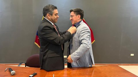 Firma de convenio con el CNE - Cañar