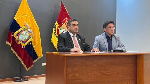 Firma de convenio con el CNE - Cañar