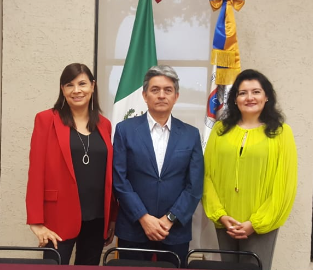 Investigadora Janice Ordóñez en la UANL - México