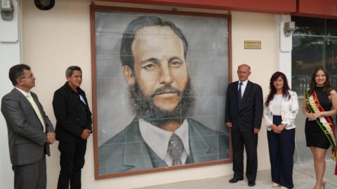 Mural precursores y fundadores de la educación